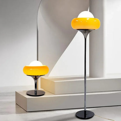 LAMPA PODŁOGOWA BAUHAUS „EGG TART”