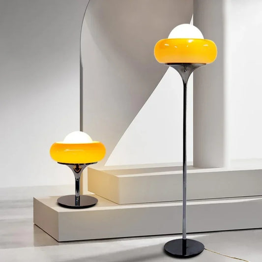 LAMPA PODŁOGOWA BAUHAUS „EGG TART”