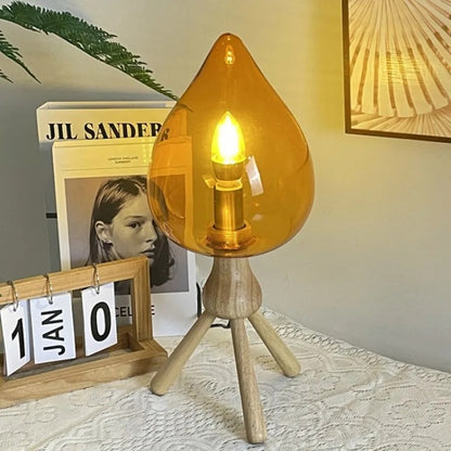 LUKSUSOWA LAMPA STOŁOWA RETRO