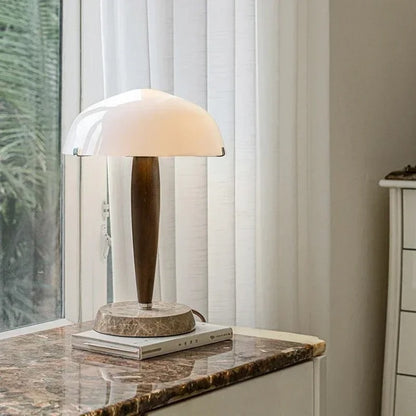 NORDYCKA LAMPA STOŁOWA RETRO