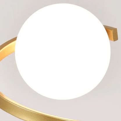 NORDYCKA LAMPA STOŁOWA LED „SPIRAL ART”