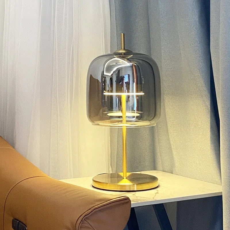NOWOCZESNA LAMPA STOŁOWA DESIGNERSKA