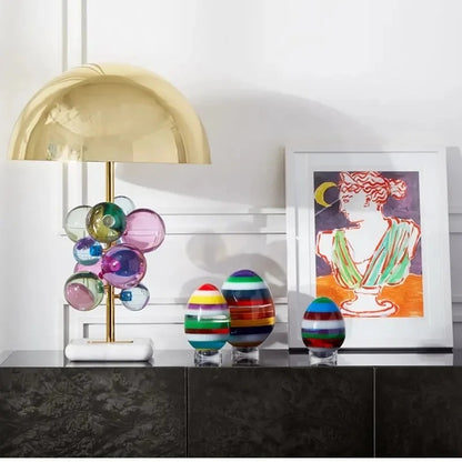 KREATYWNE KRYSTALICZNE LAMPY PODŁOGOWE