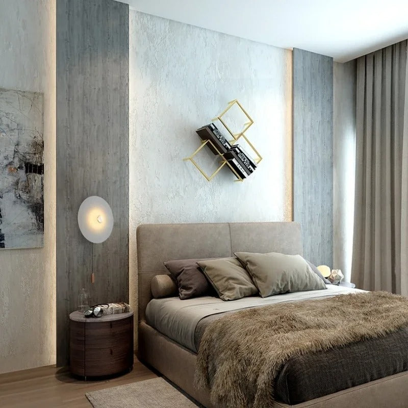 FRANCUSKA NOWOCZESNA LAMPA ŚCIENNA „PĄCZEK”