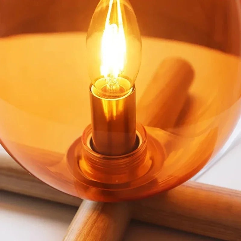 LUKSUSOWA LAMPA STOŁOWA RETRO