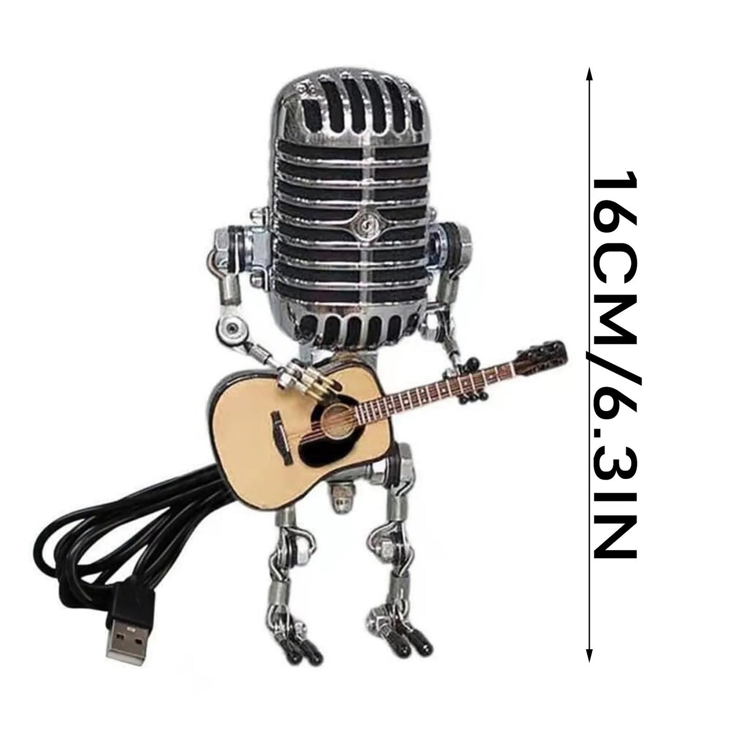 ARTYSTYCZNA LAMPA BIURKOWA STEAMPUNK – METALOWA RZEŹBA Z OŚWIETLENIEM USB