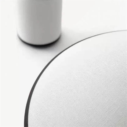 DESIGNERSKA LAMPA STOŁOWA Z TKANINY