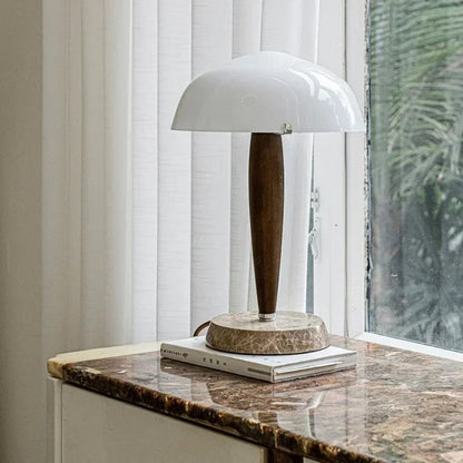 NORDYCKA LAMPA STOŁOWA RETRO