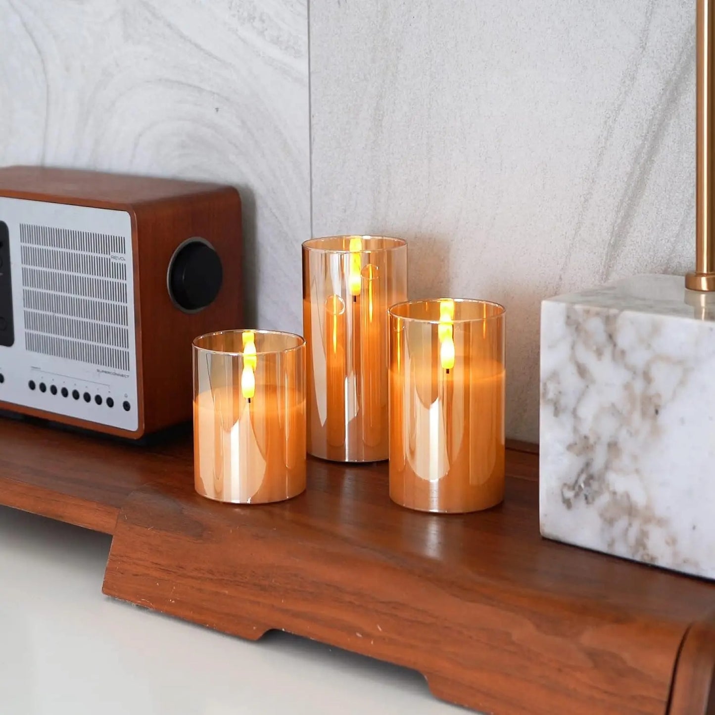 REALISTYCZNE ŚWIECE LED BEZPŁOMIENIOWE