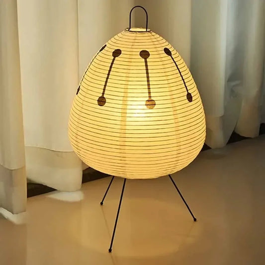 JAPOŃSKA LAMPA STOŁOWA NOGUCHI AKARI STYLE